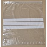 Csúszózáras tasak 270*280mm - 3L - írható felülettel